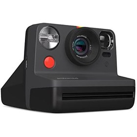 تصویر دوربین فوری Polaroid Now 2nd Generation I-Type Instant Camera + Film Bundle - Now Black Camera + 16 عکس رنگی (6248) - ارسال 15 الی 20 روز کاری 