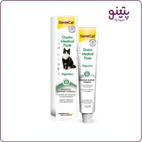 تصویر خمیر مالت گربه گاسترواینتستینال جیم کت؛ gimcat gastro paste 