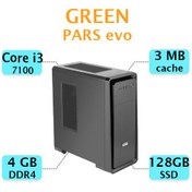 تصویر کیس استوک گرین مدل GREEN PARS evo i3-7/4/128 