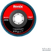 تصویر سنباده فلاپ زیرکونیم رونیکس مدل RH3772 سایز ۱۱۵ میلی‌متر 