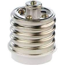 تصویر تبدیل سرپیچ E40 به E27 E40 to E27 Lamp Holder Converter