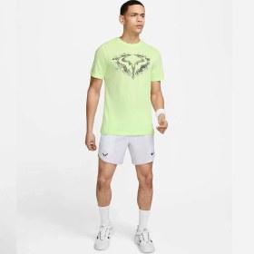 تصویر تی شرت تنیس مردانه نایک Nike Rafa Dri-FIT- زرد 