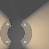 تصویر چراغ دفنی SH-2003-14-24S برند شعاع 