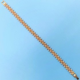 تصویر دستبند رولکس 3 رج 