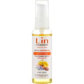 تصویر سرم تغذیه کننده دانه کتان LIN EXANCE با روغن آرگان 50 میلی لیتر LIN EXANCE SEMI DI LINO SIERO NUTRIENTE CON OLIO DI ARGAN 50 ML