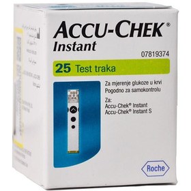 تصویر نوار اکیوچک اینستنت 25 عددی Accu-Chek Instant 25 Test Strips