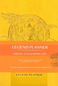 تصویر دفتر برنامه ریزی (پلنر لجند LEGEND PLANNER،زرد) 