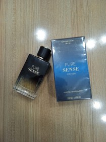 تصویر ادکلن مردانه مدل Pure Sense حجم 100 میل نیوبرند New brand Pure Sense men's cologne, volume 100 ml