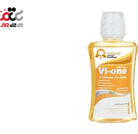 تصویر دهان شویه وی وان مدل Natural حجم 330 میلی لیتر Vi-one Natural Mouth Wash 330ml