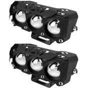 تصویر پروژکتور آفرودی ۳ لنز ۶ حالته بسته ۲ عددی 