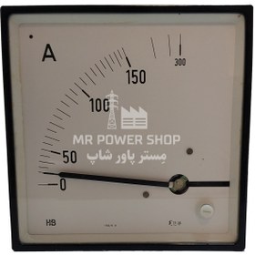 تصویر آمپر متر عقربه ای H & B (اچ اند بی) - 250/5 H & B Amperemeter