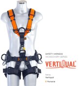 تصویر هارنس تمام بدن verticaual محصول رومانی Safety harness V8 Discovery series