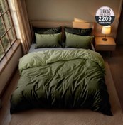 تصویر روتختی دو نفره 8 تکه ترکاز طرح هارمونی 2209 