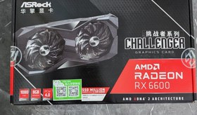 تصویر کارت گرافیک ازراک مدل RX 6600 ChalengerAsrock 8GB (استوک) 