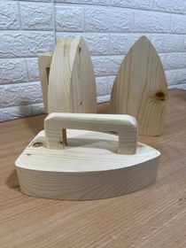 تصویر اتو سرد چوبی 