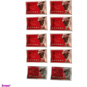 تصویر جرم گیر ماشین ظرفشویی مدل G&M وزن 40 گرم بسته 10 عددی 