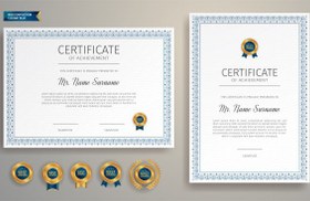 تصویر گواهی پایان دوره – certificate 