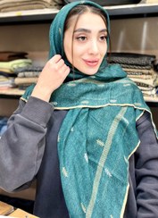 تصویر روسری گندم - خاکستری 