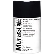 تصویر پودر پرپشت کننده مو 12.5 گرمی رنگ مشکی مورست ا MorasT Hair Fattener Fiber MorasT Hair Fattener Fiber