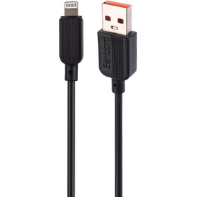 تصویر کابل آیفونی فست شارژ Earldom EC-183L 2.4A 1m Earldom EC-183L 2.4A 1m Cable