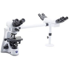 تصویر میکروسکوپ اپتیکا ایتالیا OPTIKA Mikroskop B-510-3, discussion, trino, 3-head, IOS W-PLAN, 40x-1000x, EU 