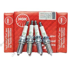 تصویر شمع پایه‌بلند NGK (اصلی) جعبه‌قرمز | کد فنی 91823 