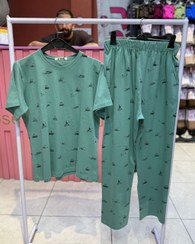 تصویر ست تیشرت و شلوار قایق 