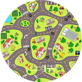 تصویر فرش کودک طرح خیابان DC100241 