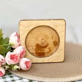 تصویر جا روغنی چوبی 