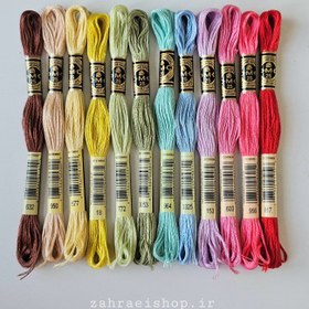 تصویر نخ گلدوزی دمسه فرانسه 