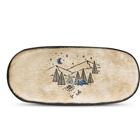 تصویر طرح کمپینگ Coral134 برای چشم بند کورال Camping Design for Coral Sleep Mask