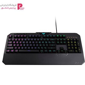 تصویر کیبورد گیمینگ ایسوس مدل TUF Gaming K5 TUF Gaming K5 RGB Gaming Keyboard