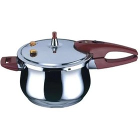 تصویر زودپز برایتون مدل 2400 ظرفیت ۷ لیتر با بدنه استیل 