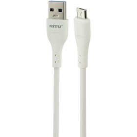 تصویر کابل کوتاه میکرو یو اس بی فست شارژ Nitu NC250 25cm NITU NC250 25CM MICROUSB CABLE