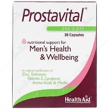 تصویر کپسول پروستاویتال آقایان هلث اید 30 عدد ا Health Aid Prostavital for men's 30 Caps Health Aid Prostavital for men's 30 Caps