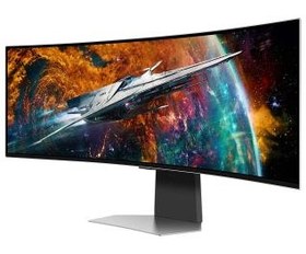 تصویر مانیتور سامسونگ مدل Odyssey G9 LS49CG954S سایز 49 اینچ Samsung Odyssey G9 LS49CG954S Gaming Monitor