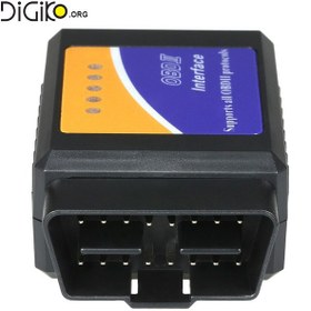 تصویر دستگاه دیاگ خودرو وایرلسOBDII ELM327مینی تک 