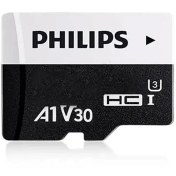 تصویر مموری میکرو MICROSD فیلیپس PHILIPS مدل U3 100MB/s ظرفیت 16 گیگابایت 