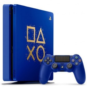 تصویر کنسول بازی سونی PS4 Slim Days Of Play | حافظه 500 گیگابایت ا PlayStation 4 Slim 500 GB Bundle Days Of Play Limited Edition PlayStation 4 Slim 500 GB Bundle Days Of Play Limited Edition