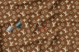 تصویر پارچه طرح لویی ویتون LV | کد B81 