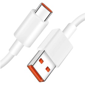 تصویر کابل توربو شارژ 67 وات شیائومی ا Xiaomi 67W Original USB Cable Xiaomi 67W Original USB Cable
