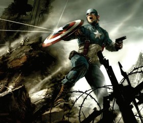 تصویر آرت بوک The Art of Captain America - First Avenger 