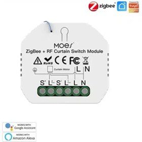 تصویر ماژول پرده برقی هوشمند زیگبی MOES مدل 500W 