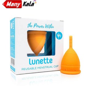 تصویر کاپ قاعدگی لونت سایز ا Menstrual Cup Lunette size 2 Menstrual Cup Lunette size 2