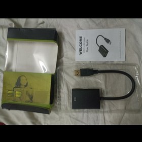 تصویر مبدل hdmi به usb اورجینال آمازون 