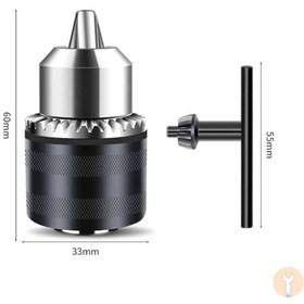 تصویر تبدیل مینی فرز به دریل 