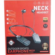 تصویر گردنی بلوتوث neck نمایشگر دار Neck bluthos music