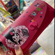 تصویر جامدادی قفل رمز دار کرومی لبوبو 