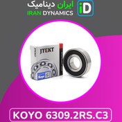 تصویر بلبرینگ کویو 6309.2RS.C3 ساخت ژاپن با قابلیت بررسی اصالت Ball Bearing Koyo 6309.2RS.C3