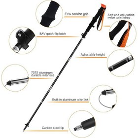 تصویر باتوم کوهنوردی تکی انیکو Anykuu 